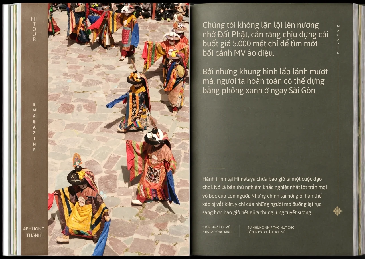 Trích dẫn không tìm bối cảnh MV ảo diệu tại Ladakh