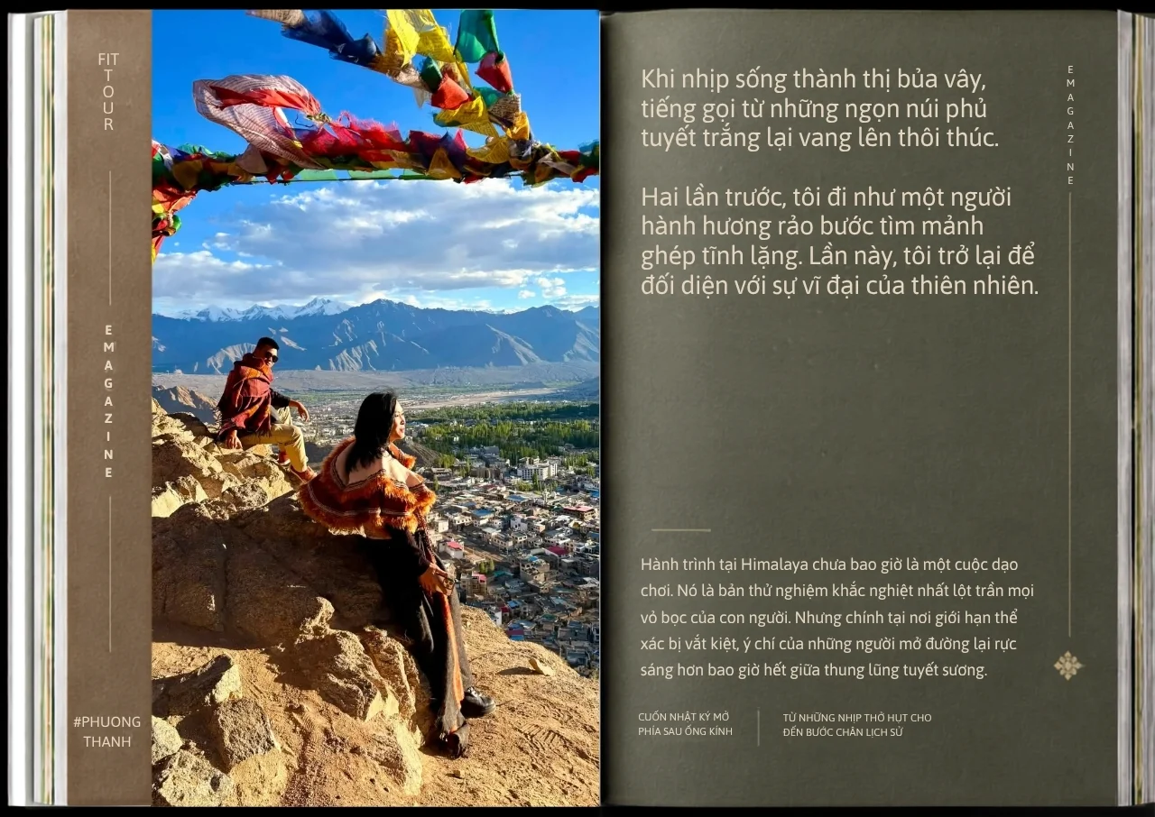 Trích dẫn tiếng gọi từ những ngọn núi tuyết Ladakh