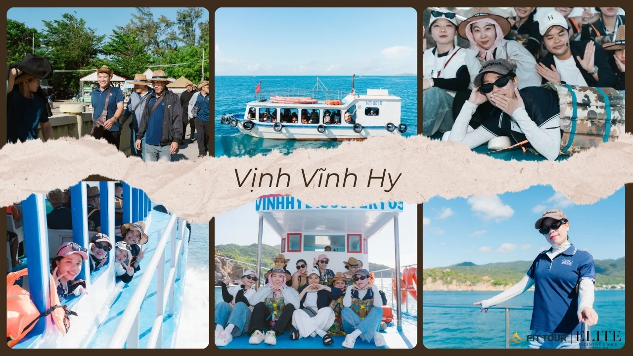 Tham quan Vịnh Vĩnh Hy bằng tàu