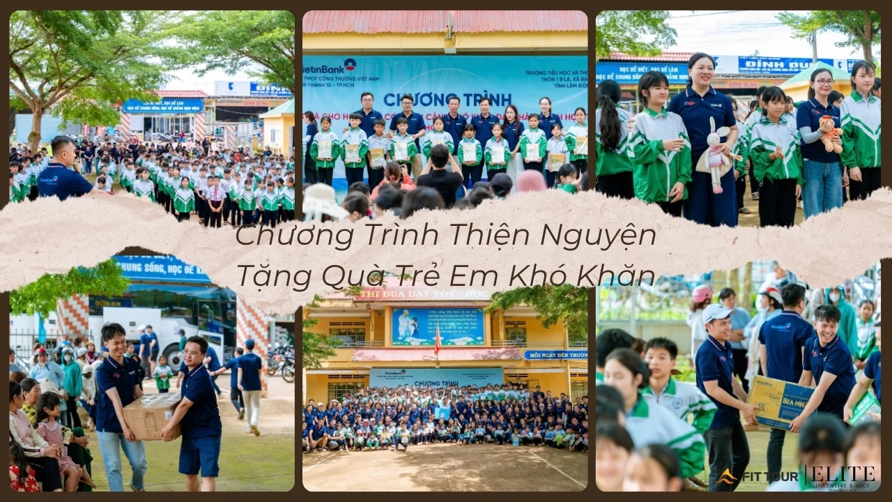 Thiện nguyện tặng quà trẻ em Lâm Đồng