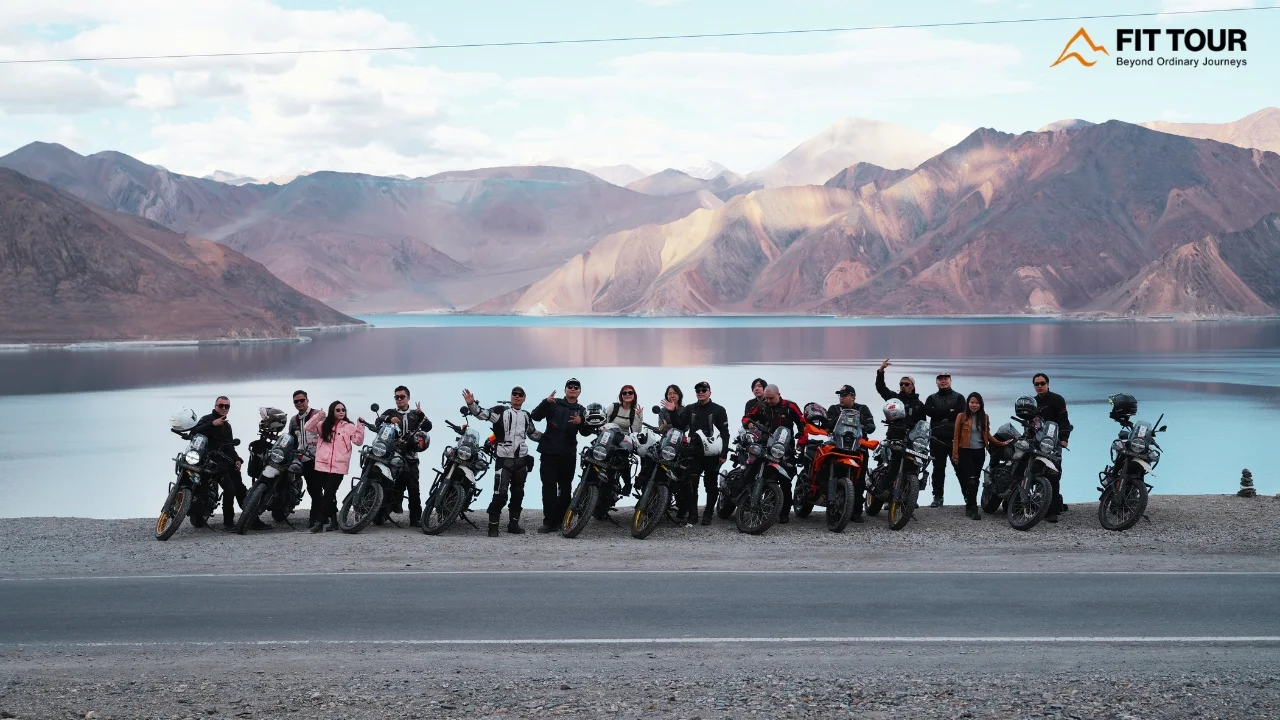 Hình ảnh đoàn Honda Vietnam tại Himalaya (Ladakh)