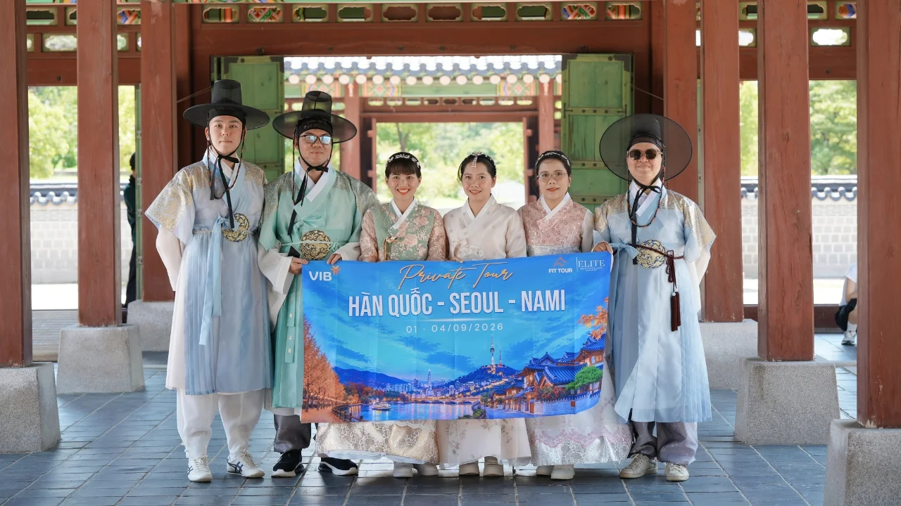 Hành Trình Hàn Quốc Cùng VIB – Private Tour Seoul & Nami Island