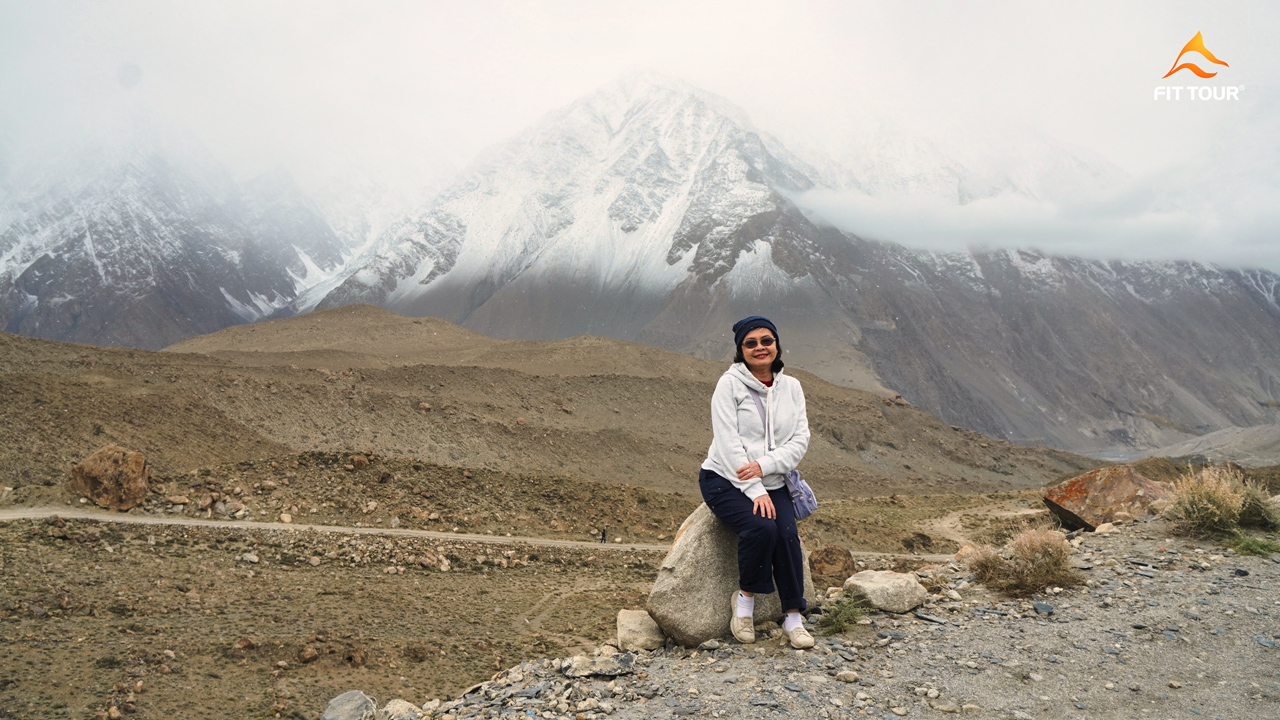 Đoạn đường ở khu vực Karakoram