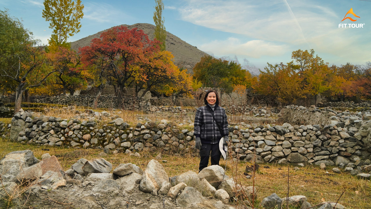Khung cảnh yên bình ở khu vực làng quê Pakistan